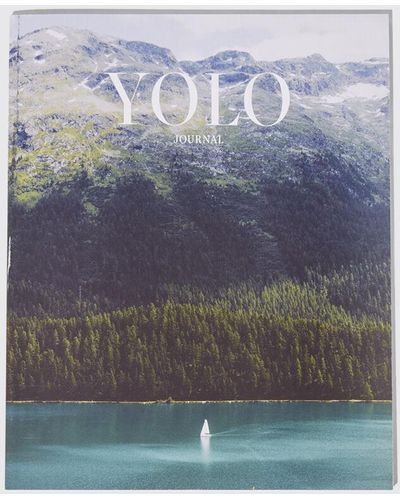 SCAROSSO Books & Magazines Yolo Magazine Issue No.8 Paper - Black