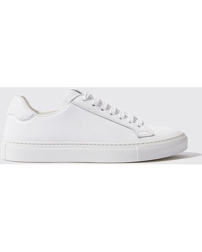 SCAROSSO Sneakers Cecilia Bianca Calf Leather - White