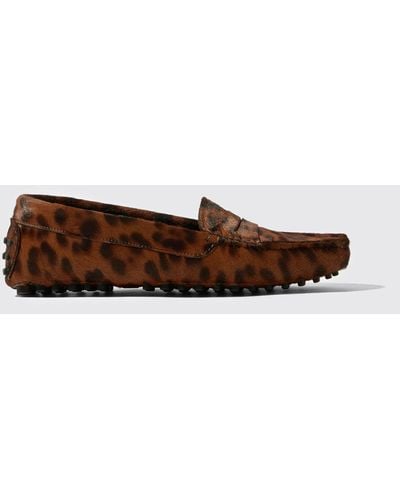 SCAROSSO Ashley Leo Loafers & Flats - Brown