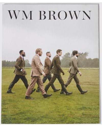 SCAROSSO Books & Magazines WM Brown Magazine Issue No.3 Papier - Schwarz