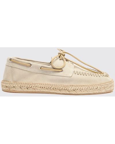 SCAROSSO Espadrilles Kai Creme Veloursleder Veloursleder - Schwarz