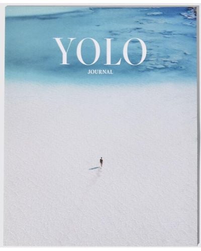 SCAROSSO Books & Magazines YOLO Magazine Issue No.4 Papier - Noir