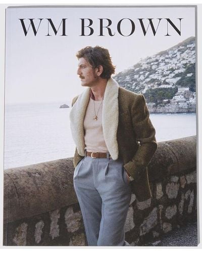 SCAROSSO Books & Magazines WM Brown Magazine Issue No.6 Papier - Schwarz