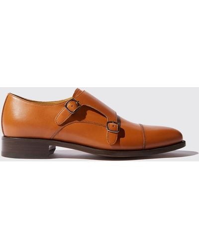 SCAROSSO Chaussures à boucles classiques - Marron