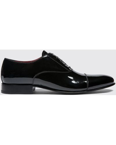 SCAROSSO Oxfords Rodrigo Patent Leather - Black