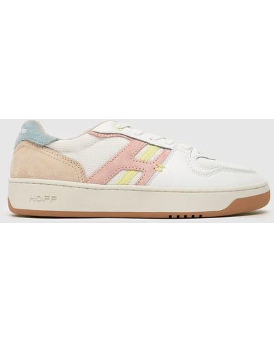 HOFF Metro Solna Trainers In White & Pink - Natural