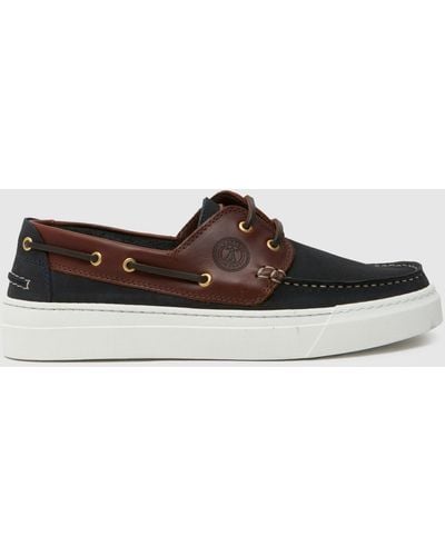 Barbour Bosun Shoes In - Brown