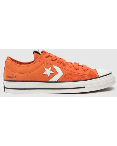 Converse Star Player 76 Trainers In - Red