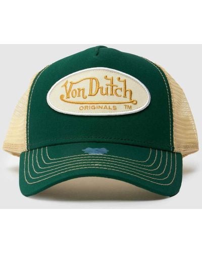 Von Dutch Boston Trucker Cap - Green