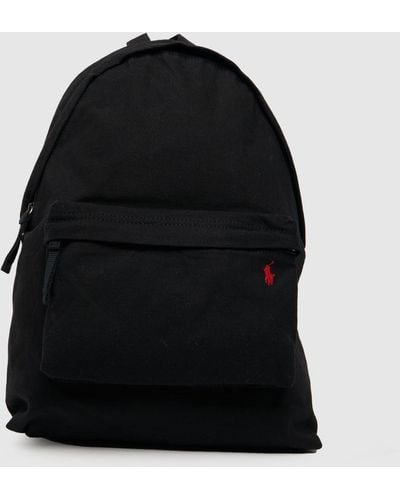 Polo Ralph Lauren Canvas Backpack - Black