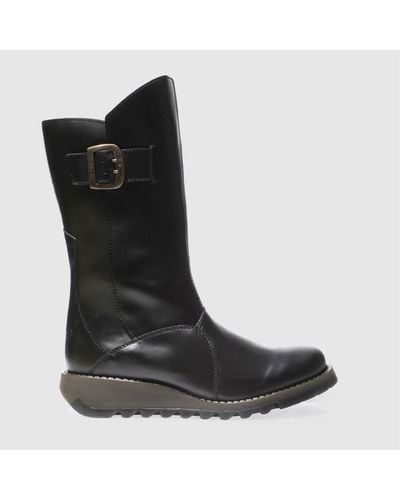 Fly London Mes 3 Boots In - Black