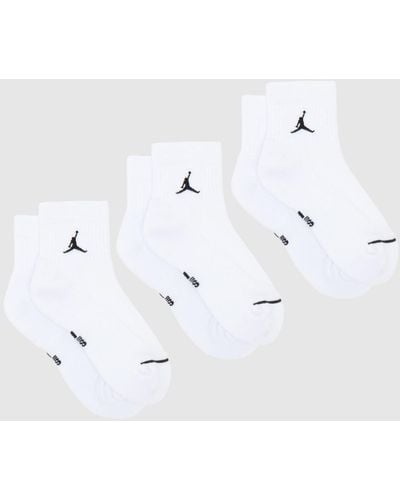 Nike Ankle Sock 3 Pack - White