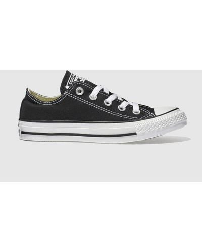 Converse All Star Ox Trainers In - Black