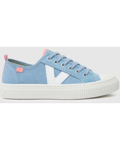 Victoria 1915 Re-edit Lona Trainers In - Blue