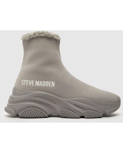 Steve Madden Partisan Trainers In - Grey