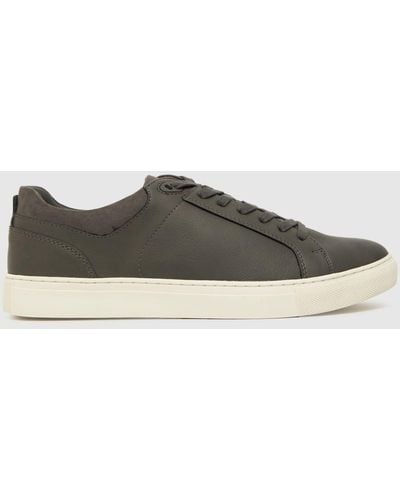 Schuh Winston Lace Up Trainers In - Brown