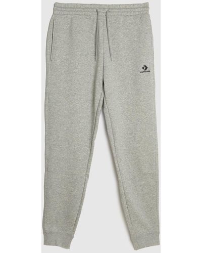 Converse Go To Embroidered Star joggers In - Grey