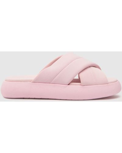 TOMS Mallow Crossover Vegan Sandals In - Pink