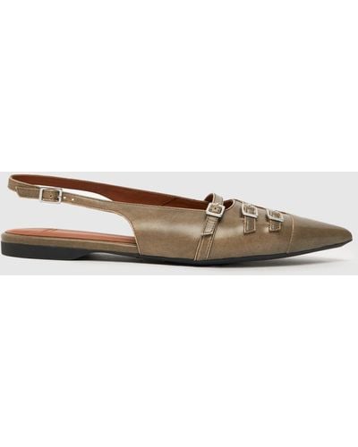 Vagabond Shoemakers Hermine Flat Shoes In - Brown