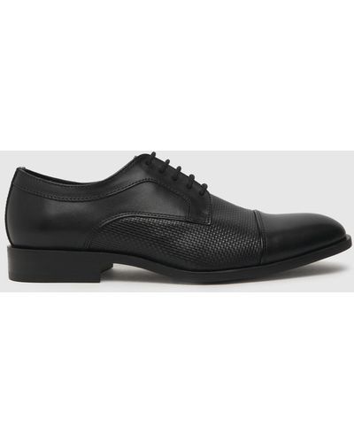 Schuh Rade Formal Toe Cap Shoes In - Black