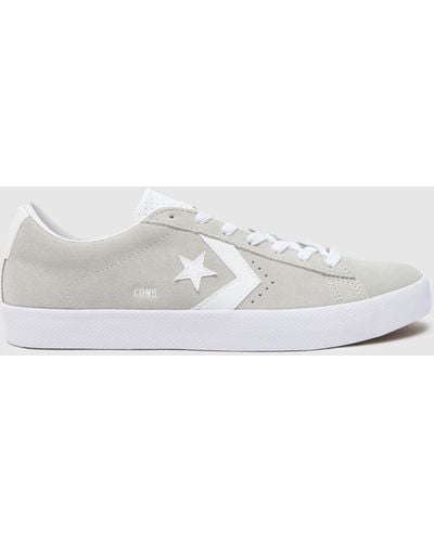 Converse Pl Vulc Pro Trainers In - White