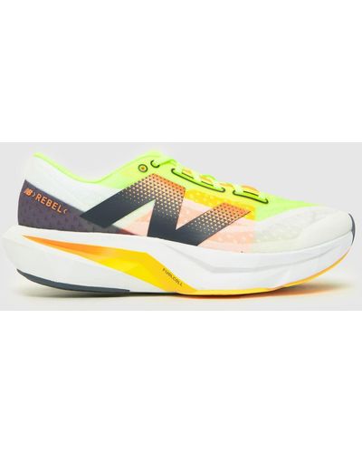 New Balance Fuelcell Rebel V4 Trainers In - Yellow