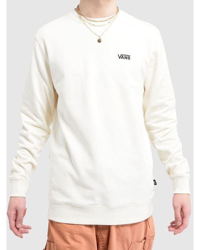 Vans Core Basic Crew Sweatshirt In - White