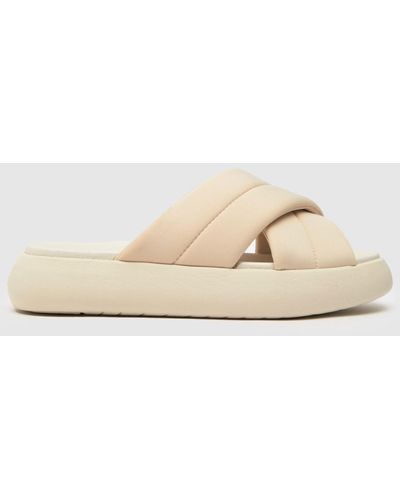 TOMS Mallow Crossover Vegan Sandals In - Natural