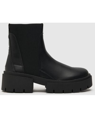 Schuh Women's Wide Fit Aurora Chelsea Boots - Black