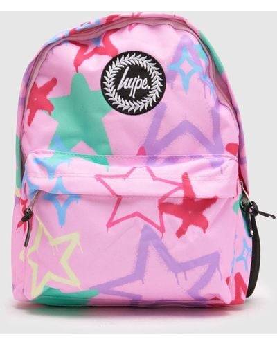 Hype Graffiti Stars Backpack - Pink