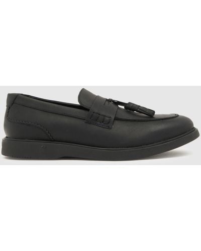 H by Hudson Cato Loafer Shoes In - Black