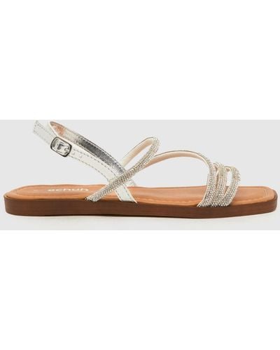 Schuh Tiffany Sandals In - White