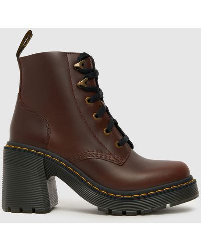 Dr. Martens Jesy Heeled Boots In - Brown