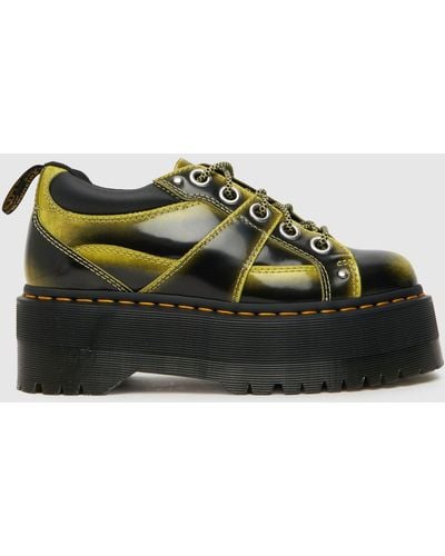 Dr. Martens Quad Max Flat Shoes In - Green
