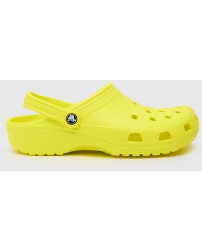 Crocs™ Classic Clog Sandals In - Yellow