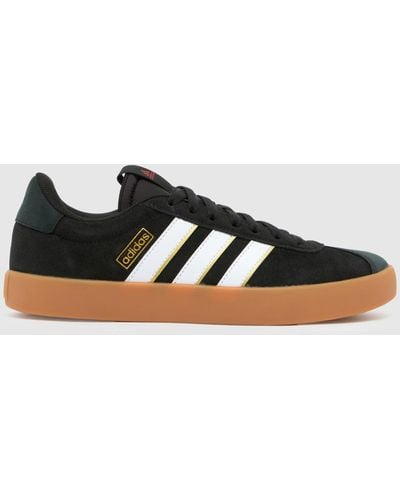 adidas Vl Court 3.0 Trainers In - Black