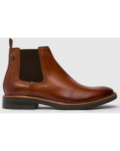 Base London Portland Boots In - Brown