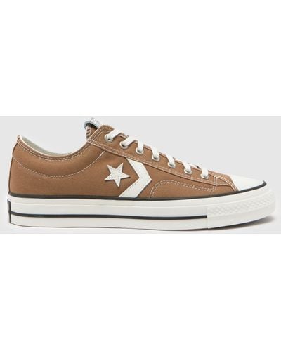 Converse Star Player 76 Trainers In - Brown