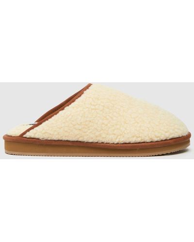 Polo Ralph Lauren Kayleigh Slippers In - Natural