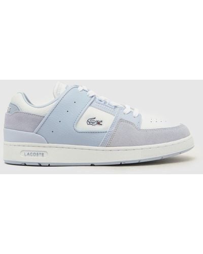 Lacoste Court Cage Trainers In - Blue