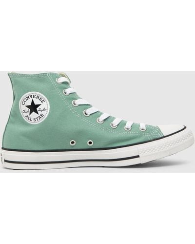 Converse All Star Hi Trainers In - Green