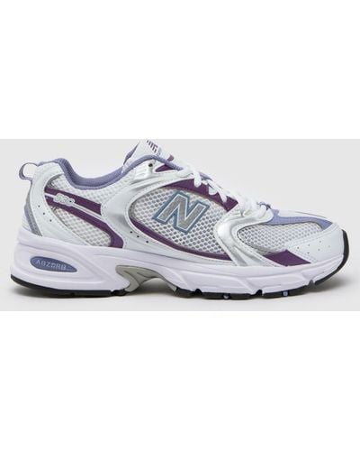 New Balance 530 Trainers - White/purple - Blue