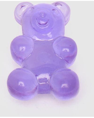 Crocs™ Jibbitz Purple Candy Bear
