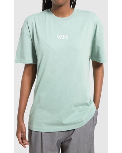 Vans Flying V Oversized T-shirt In - Green