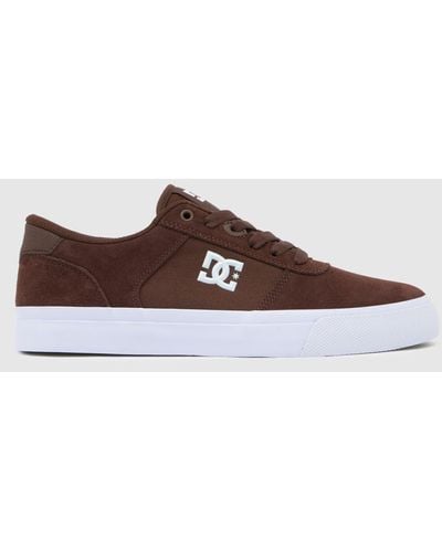 Dc Teknic Trainers In - Brown