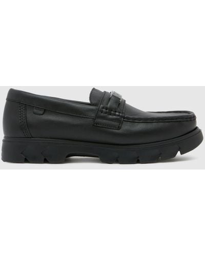 Kickers Lennon Loafer Shoes In - Black