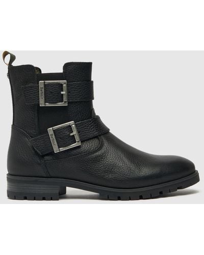 Barbour Marina Boots In - Black