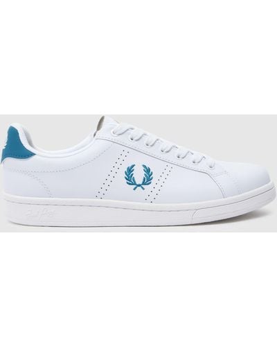 Fred Perry B721 Trainers In - White