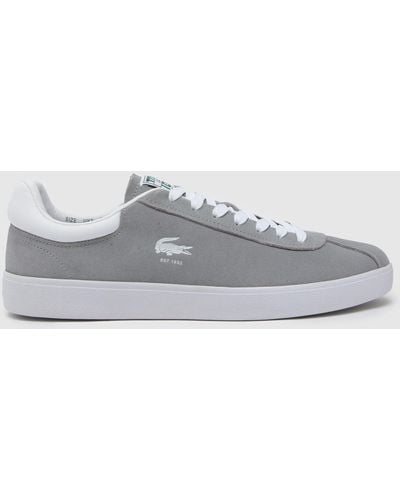 Lacoste Baseshot Trainers In - Grey
