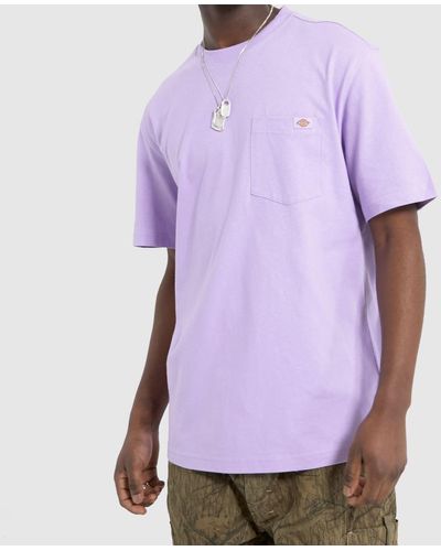Dickies Porterdale T-shirt In - Purple